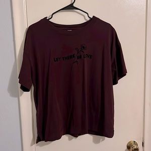 “Let there be love” tee, large